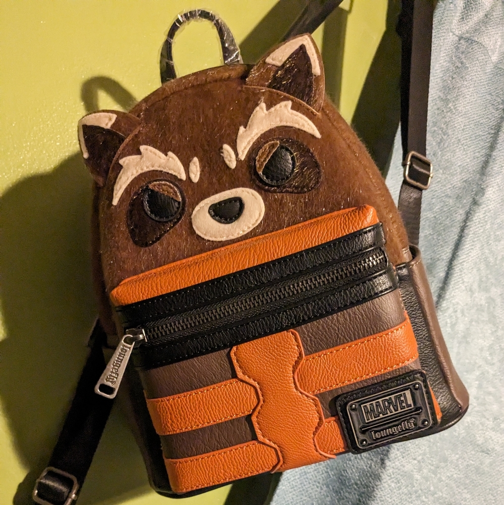Rocket raccoon loungefly bag